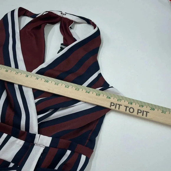 Express Romper striped Womens 2 NWT 3807 - Picture 7 of 10